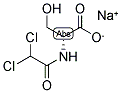 N-二氯乙酰基-D-丝氨酸钠盐 结构式