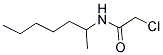 2-CHLORO-N-(1-METHYLHEXYL)ACETAMIDE 结构式