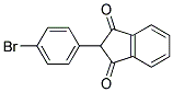 2-(4-BROMOPHENYL)INDAN-1,3-DIONE 结构式