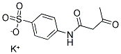 POTASSIUM N-(ACETOACETYL)SULFANILATE 结构式