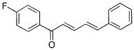 1-(4-FLUOROBENZOYL)-4-PHENYLBUTADIENE 结构式
