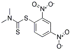 2,4-DINITROPHENYLDIMETHYL DITHIOCARBAMATE 结构式