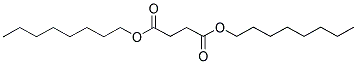 琥珀酸二正辛酯 结构式