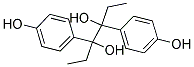 3,4-BIS(4-HYDROXYPHENYL)-3,4-HEXANEDIOL 结构式