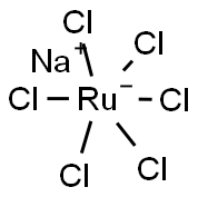SODIUM RUTHENIUM CHLORIDE 结构式