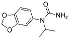 1-ISOPROPYL-1-((3,4-METHYLENE-DIOXY)-PHENYL)-UREA 结构式