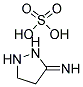 3-IMINOPYRAZOLIDINE SULFATE 结构式