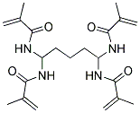 1,1,5,5-TETRAMETHACRYLAMIDE-N-PENTANE 结构式