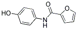 FURAN-2-CARBOXYLIC ACID (4-HYDROXY-PHENYL)-AMIDE 结构式