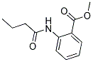 Methyl 2-(butanoylamino)benzoate 结构式