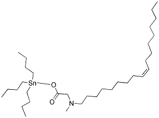 TRI-N-BUTYLTIN OLEYL SARCOSINATE 结构式