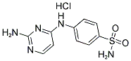 N4-(2-AMINO-4-PYRIMIDINYL)SULFANILAMIDE MONOHYDROCHLORIDE 结构式