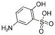 5-AMINO-2-HYDROXYBENZENESULFONIC ACID 结构式