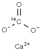 CALCIUM CARBONATE [14C] 结构式