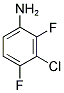 3-CHLORO-2,4-DIFLUOROANILINE 结构式