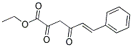 ETHYL 2,4-DIOXO-6-PHENYLHEX-5-ENOATE 结构式