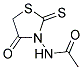 N-(4-OXO-2-THIOXO-THIAZOLIDIN-3-YL)-ACETAMIDE 结构式