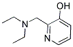2-(DIETHYLAMINOMETHYL)-3-HYDROXYPYRIDINE 结构式
