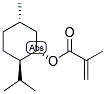 D-MENTHYL METHACRYLATE 结构式