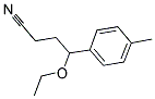 4-ETHOXY-4-P-TOLYL-BUTYRONITRILE 结构式