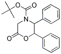 tert-Butyl 6-oxo-2,3-diphenyl-4-morpholinecarboxylate 结构式