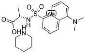 DANSYL-L-ALANINE PIPERIDINIUM SALT 结构式