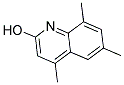 4,6,8-TRIMETHYL-2-HYDROXY QUINOLINE 结构式