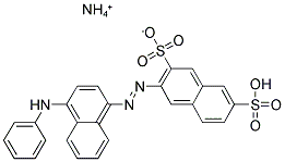 阿法明红R(色盐) 结构式