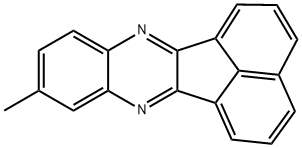 9-METHYLACENAPHTHO(1,2-B)-QUINOXALINE 结构式