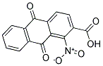 1-NITRO-9,10-DIOXO-9,10-DIHYDRO-ANTHRACENE-2-CARBOXYLIC ACID 结构式
