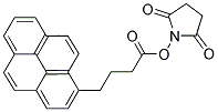 1-PYRENEBUTANOIC ACID, SUCCINIMIDYL ESTER 结构式