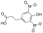 3-(4-HYDROXY-3,5-DINITROPHENYL)PROPANOIC ACID 结构式