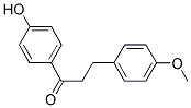 4'-HYDROXY-4-METHOXYDIHYDROCHALCONE 结构式