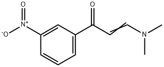 (2E)-3-(二甲基氨基)-1-(3-硝基苯基)丙-2-烯-1-酮 结构式