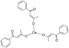 CERIUM (OUS) BENZOYLACETONATE 结构式