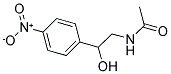 2-ACETAMINO-1-P-NITROPHENYLETHANOL 结构式