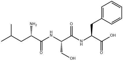 H-LEU-SER-PHE-OH 结构式
