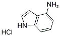 1H-INDOL-4-YLAMINE HCL 结构式