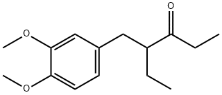 3-VERATRYL-4-HEXANONE 结构式