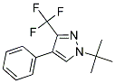 1-(TERT-BUTYL)-4-PHENYL-3-(TRIFLUOROMETHYL)-1H-PYRAZOLE 结构式