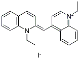 1,1'-DIETHYL-2,4'-CYANINE IODIDE 结构式