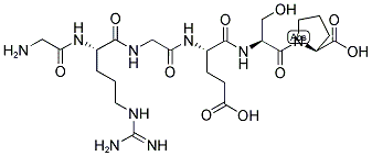 GLY-ARG-GLY-GLU-SER-PRO 结构式