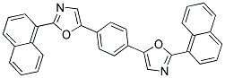 1,4-BIS-(1-NAPHTHYLOXAZOLYL)BENZENE 结构式