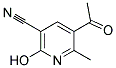 5-ACETYL-2-HYDROXY-6-METHYLNICOTINONITRILE 结构式