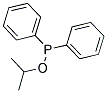 ISO-PROPYL DIPHENYLPHOSPHINITE 结构式