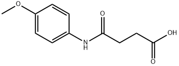 4-((4-甲氧基苯基)氨基)-4-氧代丁酸 结构式