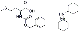 N-CARBOBENZOXY-L-METHIONINE DICYCLOHEXYLAMMONIUM SALT 结构式