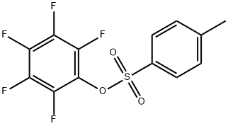 2,3,4,5,6-五氟苯基4-甲苯磺酸酯 结构式