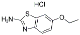 2-AMINO-6-ETHOXYBENZOTHIAZOLE HCL 结构式