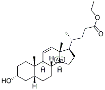 11,(5-BETA)-CHOLENIC ACID-3-ALPHA-OL ETHYL ESTER 结构式